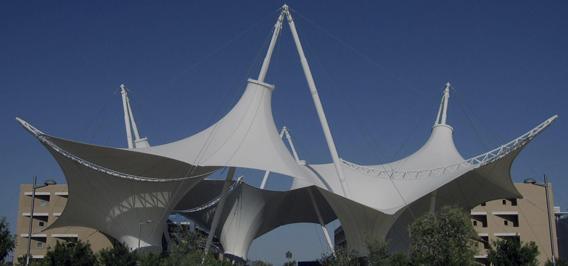 tensile roof structure